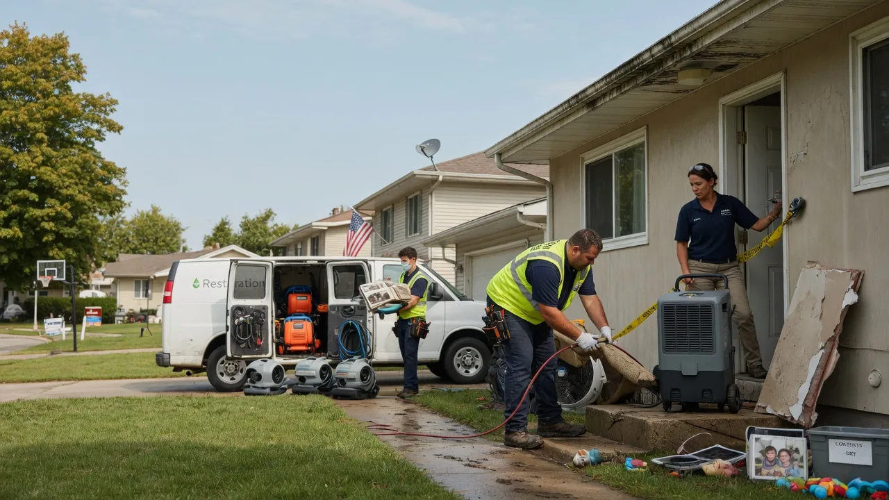 Water Damage Restoration in Prosper, TX near me